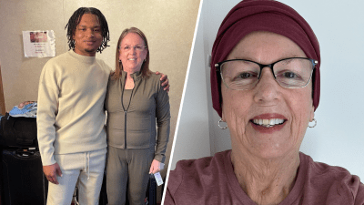 Grandmother who accidentally invited teen to Thanksgiving shares cancer diagnosis