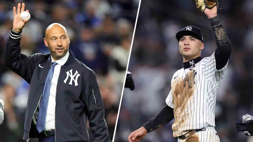 Derek Jeter and Anthony Volpe