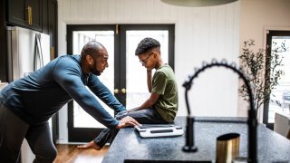 5 phrases emotionally intelligent parents use when talking to children about hard things, from a therapist and mom of 2