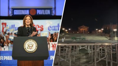 Road closures begin for Monday's Kamala Harris event in front of Philly Art Museum