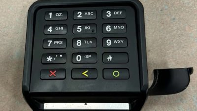 A warning of skimming devices at Royal Farms stores