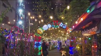 Walnut Garden in Center City transforms for the holidays