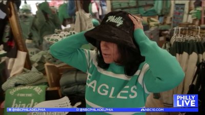 Local boutiques are helping Philadelphia Eagles fans suit up for game day in style