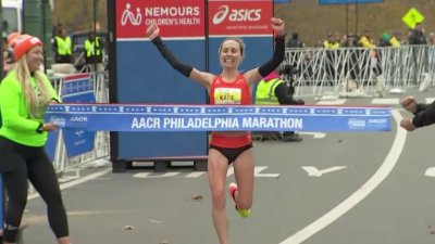 Runners take on Philly streets for marathon. Pennsylvanians take top spots