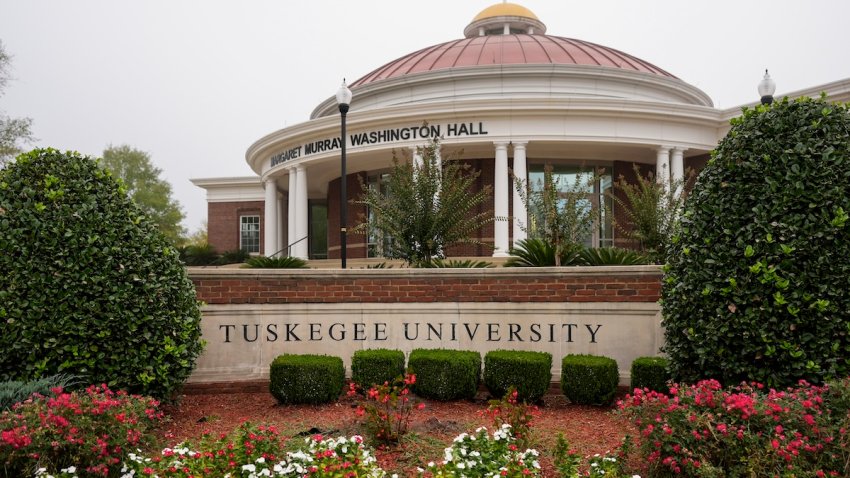 The entrance to Tuskegee University