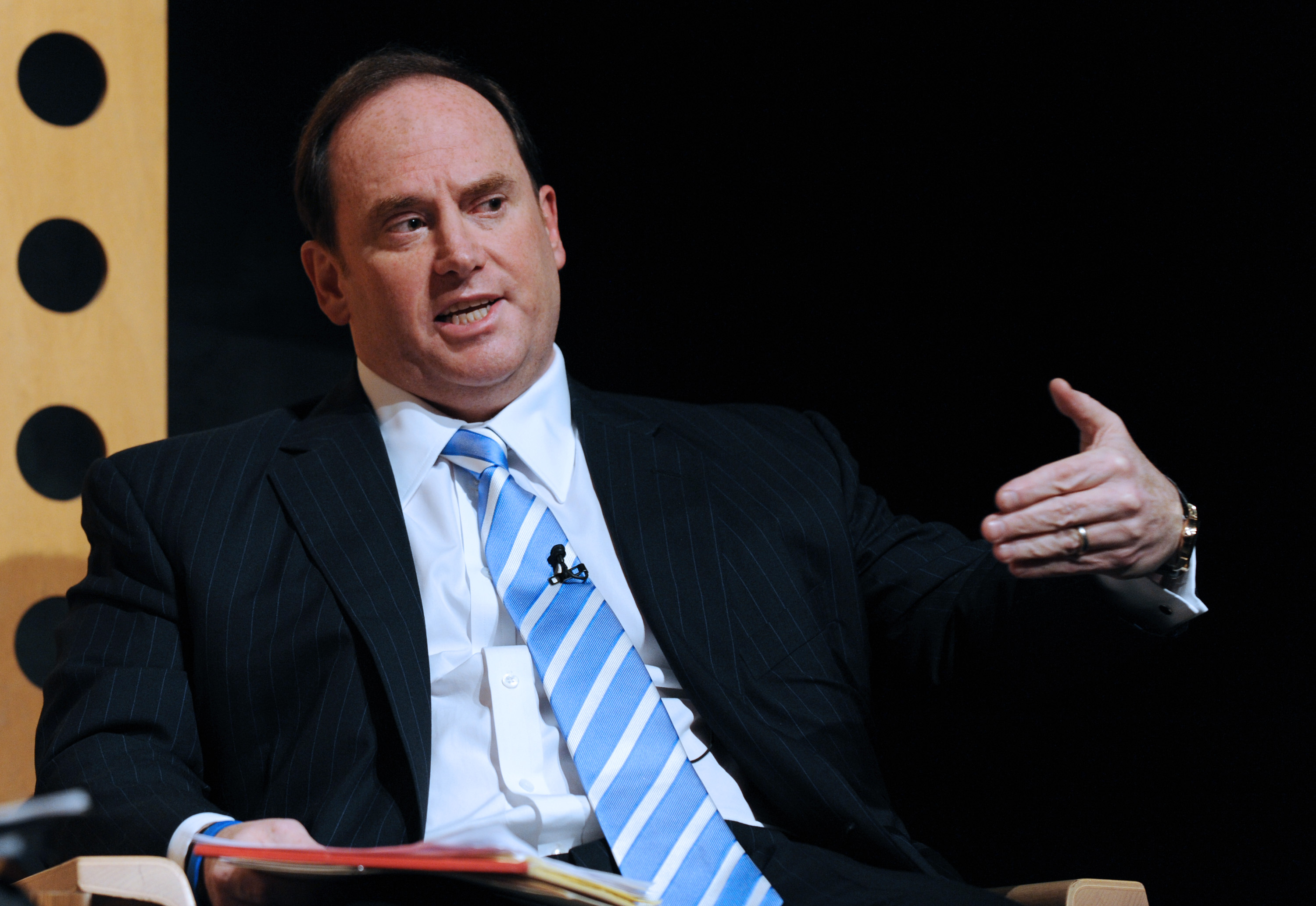 John Phelan, co-managing partner and co-founder of MSD Capital LP, speaks during the Bloomberg Hedge Funds Summit in New York, U.S., on Tuesday, June 4, 2013. The Bloomberg Hedge Funds Summit convenes managers and investors to examine a range of alternative investments, as hedge funds, real estate, credit and private equity make the jump into the mainstream, attracting new classes of investors looking for returns unavailable in traditional markets.