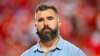 Jason Kelce appears to smash phone of man who called Travis gay slur for dating Taylor Swift