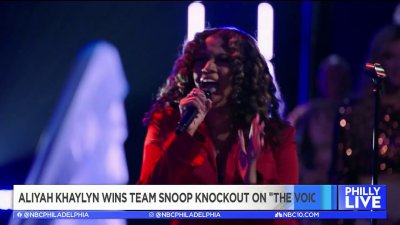 Philly's Aliyah Khaylyn wins her knockout for Team Snoop on ‘The Voice'