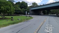 Street view of Kelly and Brewery Hill drives in Philadelphia