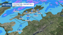 Map shows possible snow totals in Pennsylvania suburbs