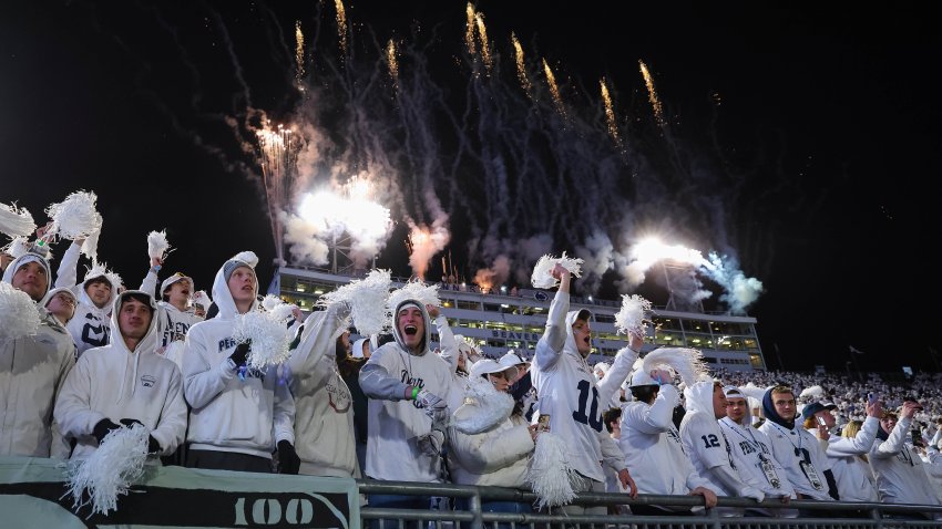 Penn State fans cheer