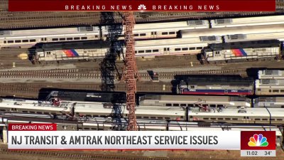 NJ Transit, Amtrak experiencing service issues Monday