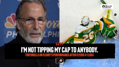 Tortorella on Fleury's performance: ‘I'm not tipping my cap to anybody'