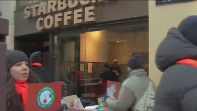 Workers at 5 Philly Starbucks on strike