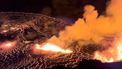 Hawaii's Kīlauea volcano begins erupting again