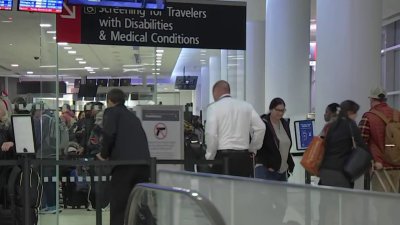 A look at Philadelphia International Airport on one of the busiest travel days of the year