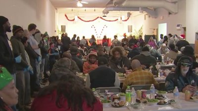 Faith groups unite to feed homeless for the holidays in Philadelphia