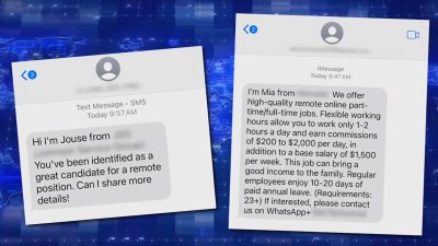 Job offers through text are likely a scam, says FTC