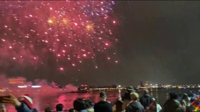 Celebrating New Year's Eve on the Delaware River