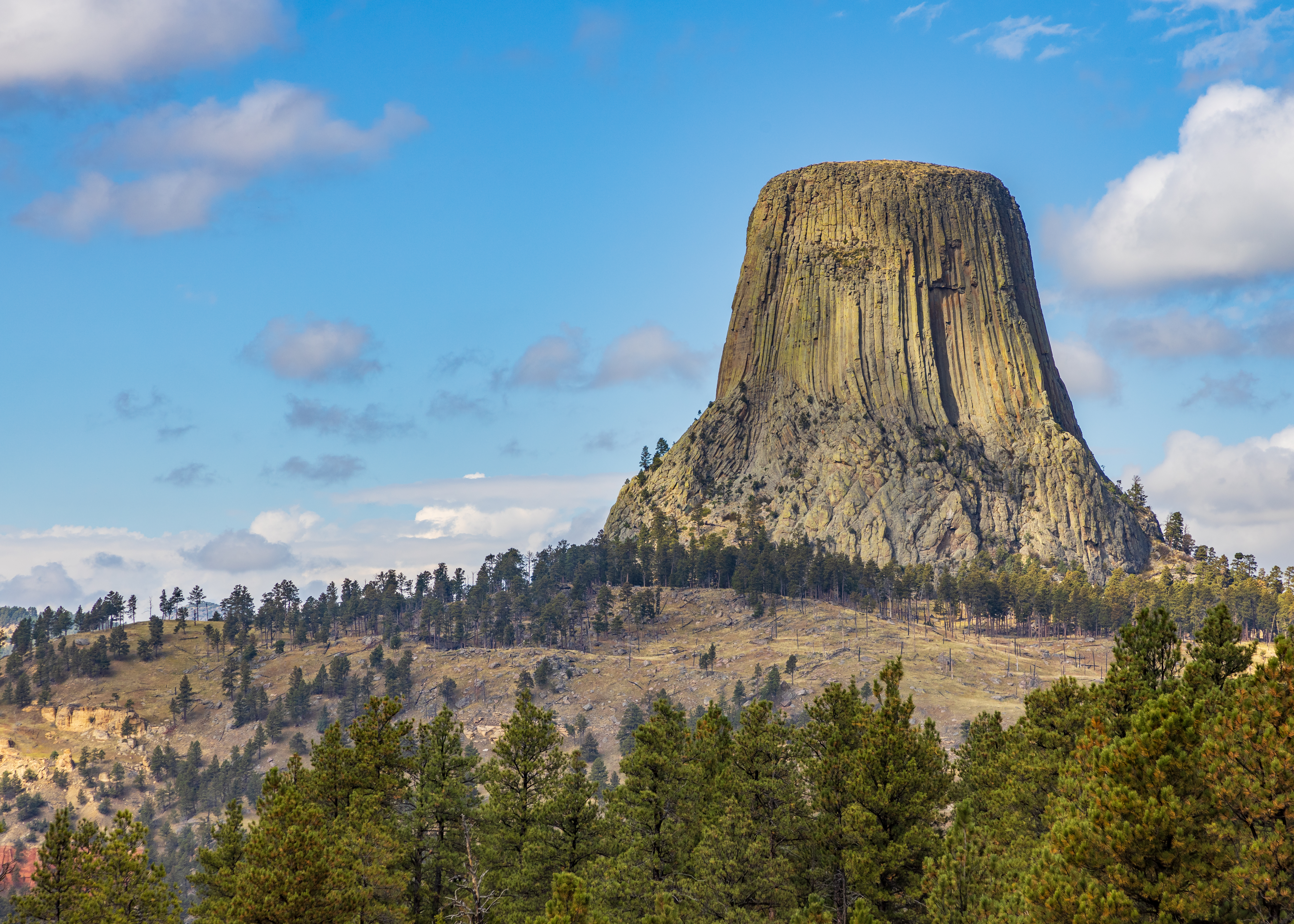 Wyoming-Devils Tower National Monument