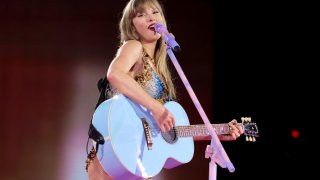 Taylor Swift performs onstage during "Taylor Swift | The Eras Tour"