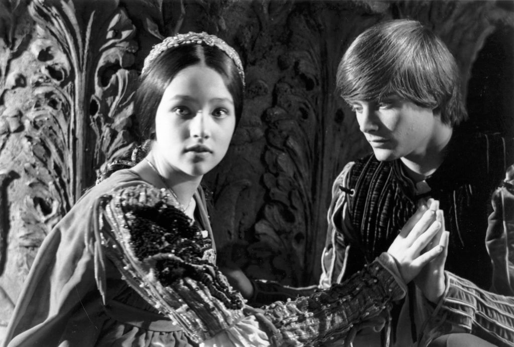 Olivia Hussey and Leonard Whiting