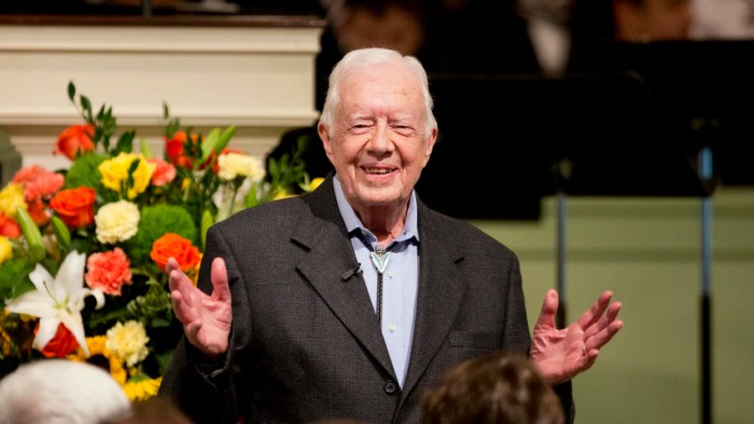 Jimmy Carter lived to be 100 years old, the longest of any U.S. president.