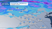 Map looks at possible snow totals in the Poconos