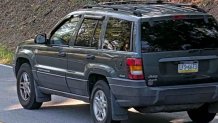 Law enforcement officials hope to find this 2004 green Jeep Grand Cherokee that, they said, was stolen during a slaying that happened in a home invasion in the Wynnewood section of Lower Merion Township in the early hours of Sunday, Dec. 8, 2024.