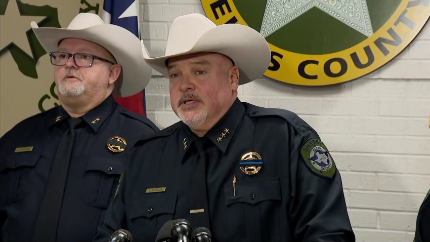 Ellis County Sheriff Brad Norman talks about the death of jailer Isaiah Bias, Tuesday, Dec. 17, 2024.