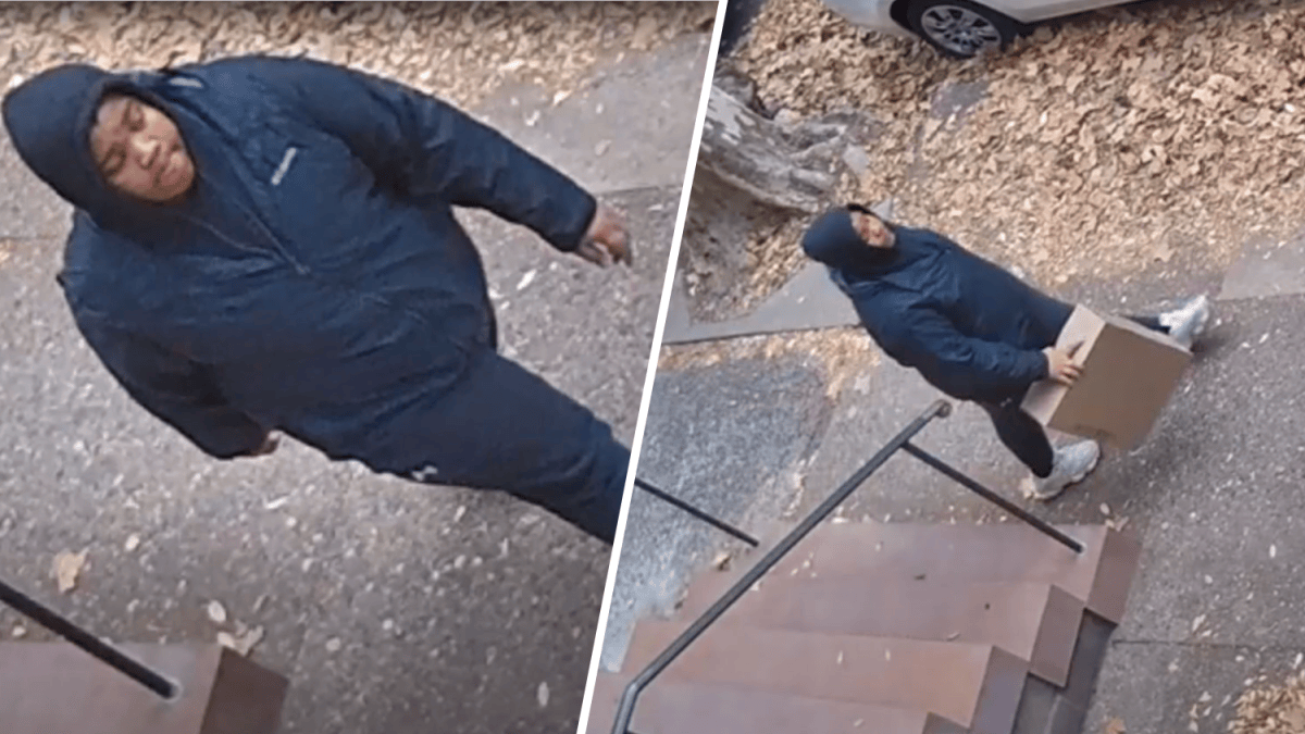 Man caught on camera taking package from Center City home – NBC10 ...