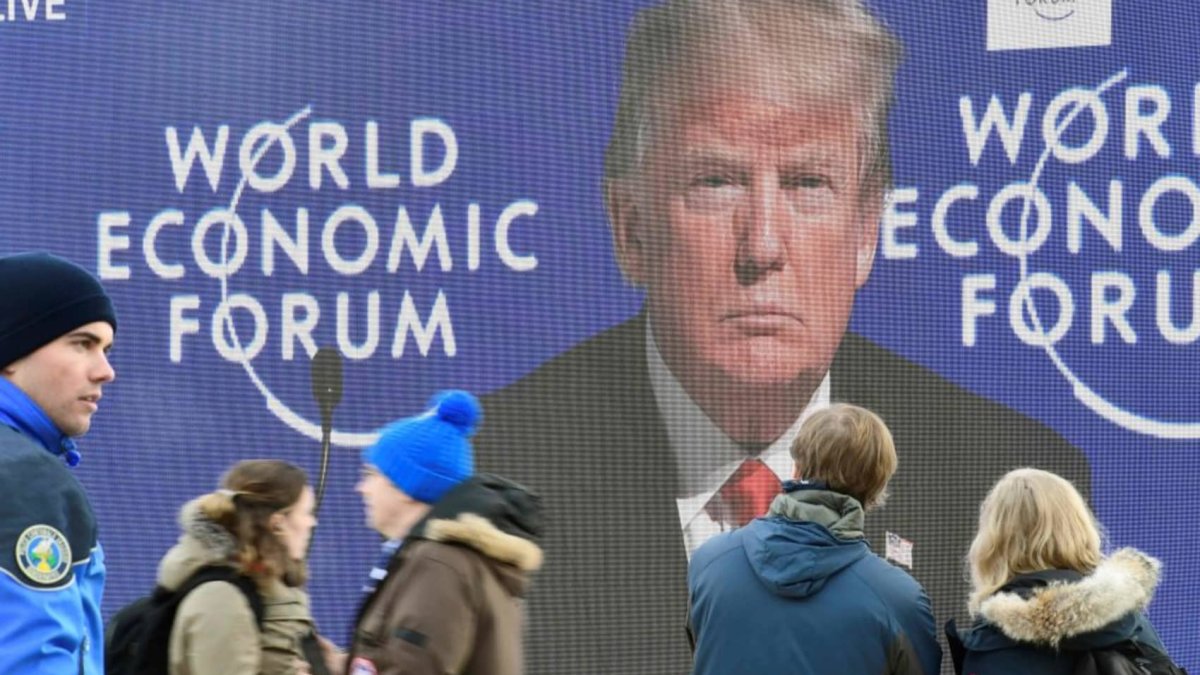 Watch live: Trump addresses Davos as tariffs, DEI draw attention