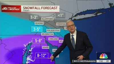 Check out how much snow is expected to fall before Monday's storm ends