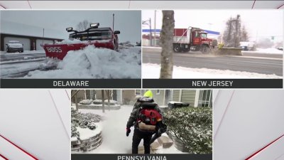 Temps plummet after winter storm drops up to a foot of snow in parts of Delaware