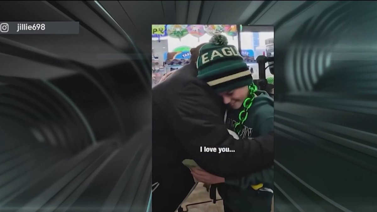 Eagles Fan Declan Surprised with NFC Tickets, Inspires Kindness