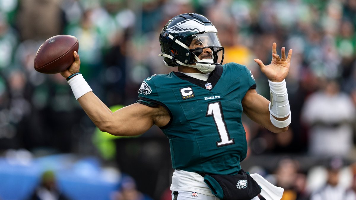 Eagles’ Jalen Hurts delivers in big way in NFC Championship Game