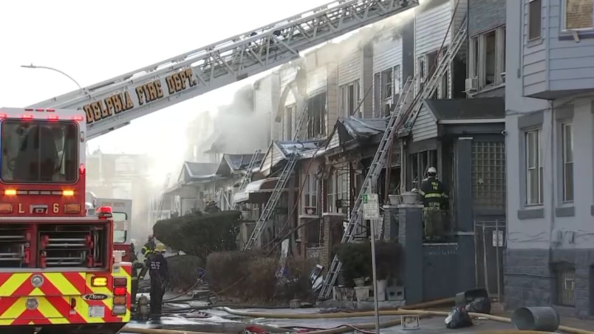 Philadelphiaon Fire During Riots 5 hurt, several homes destroyed after fire in West Philly – NBC10 ...