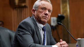 Robert F. Kennedy Jr., U.S. President Donald Trump’s nominee to be secretary of Health and Human Services, testifies before a Senate Health, Education, Labor, and Pensions (HELP) Committee confirmation hearing on Capitol Hill in Washington, on Jan. 30, 2025.