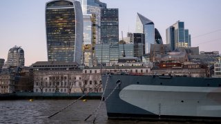 City of London skyline
