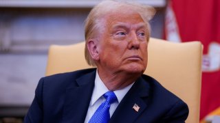 U.S. President Donald Trump meets with Japan’s Prime Minister Shigeru Ishiba (not pictured) at the White House in Washington on Feb. 7, 2025.