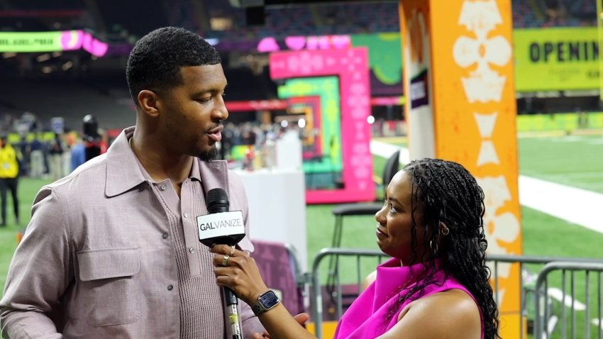 Jameis Winston interviewed by Tamara Brown