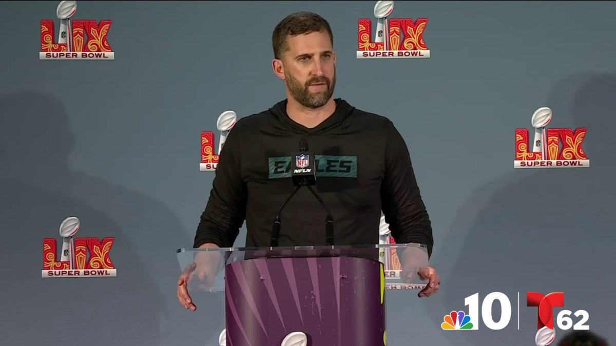 Head coach Nick Sirianni speaks after Eagles win Super Bowl – NBC10 ...
