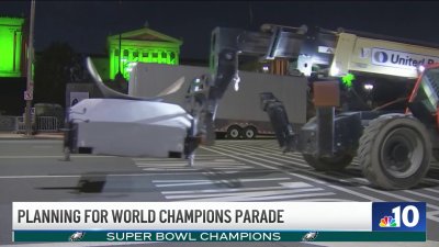 Preparations underway for Eagles World Champions Parade