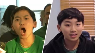 Young Eagles fan who went viral after hyped up chant talks about the Super Bowl victory