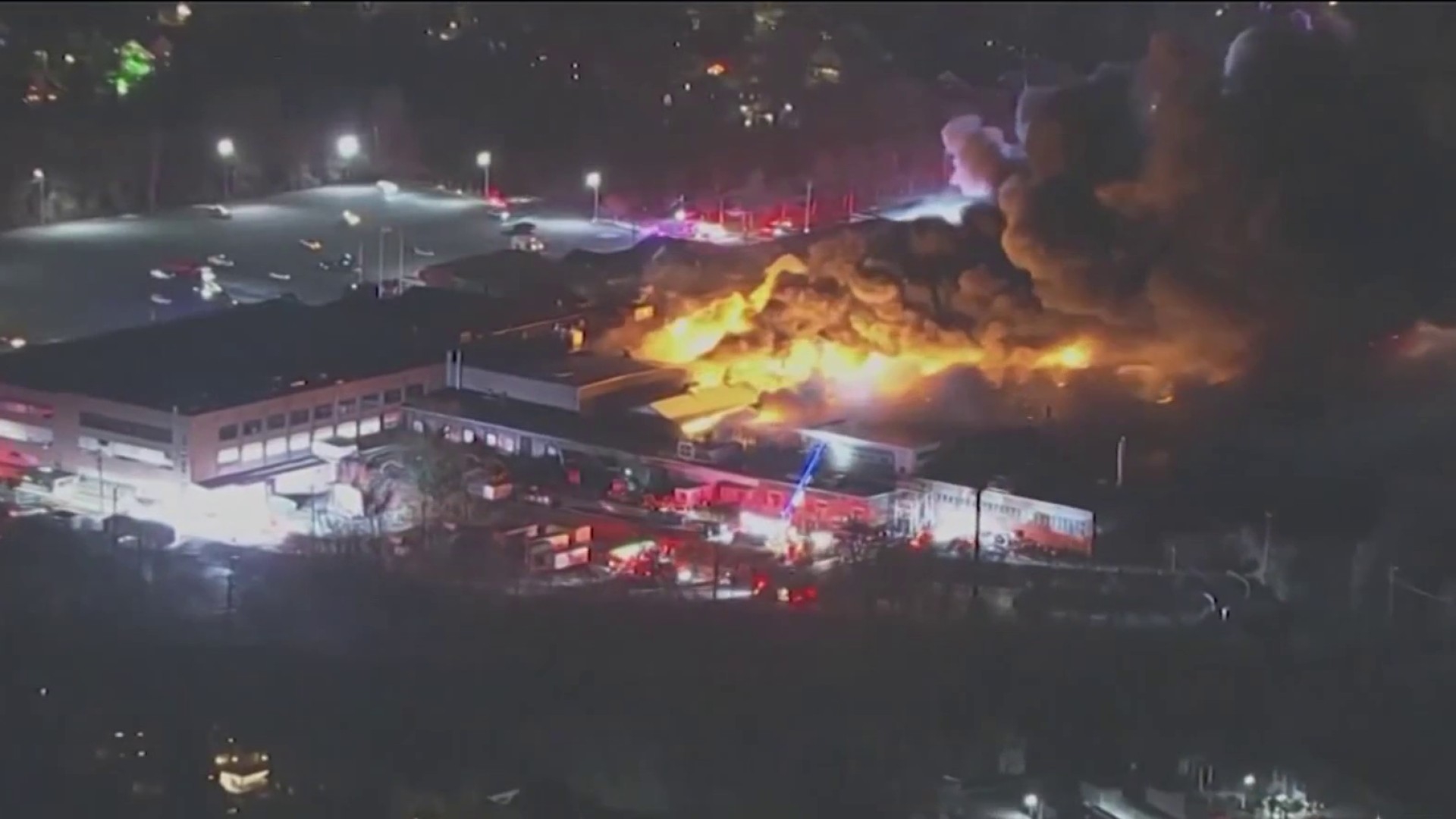 Fire at SPS Technologies in Abington Twp. Demolition efforts begin