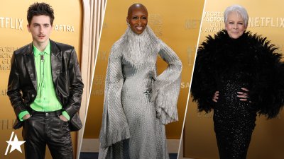 2025 SAG Awards fashion: Cynthia Erivo, Timothee Chalamet, Jamie Lee Curtis and more unique looks
