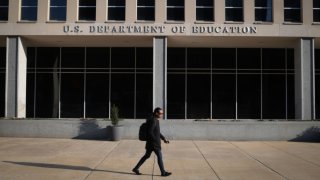 The headquarters of the Department of Education on March 12, 2025 in Washington, DC.