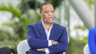 John Hope Bryant, CEO of nonprofit Operation HOPE, speaks during a panel at CNBC’s CONVERGE LIVE on March 12, 2025.