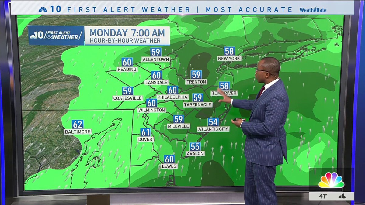 One more cold day before spring-like weather is on the way – NBC10 ...