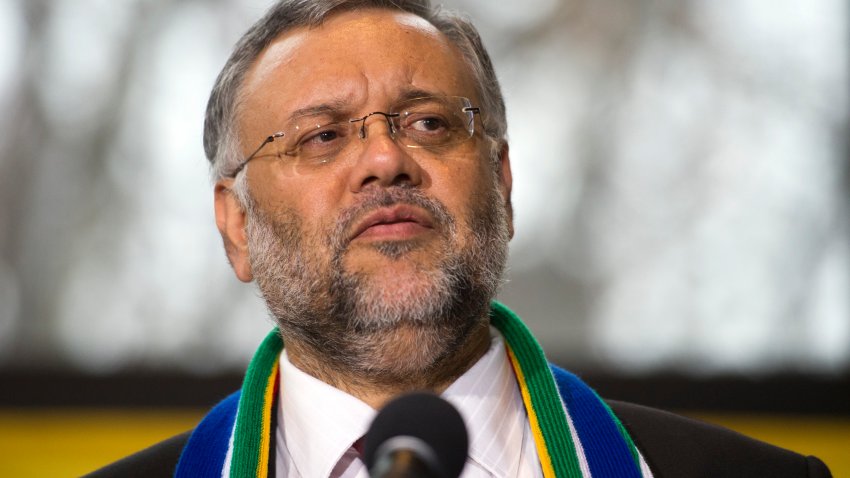 FILE - South Africa's ambassador to the U.S. Ebrahim Rasool